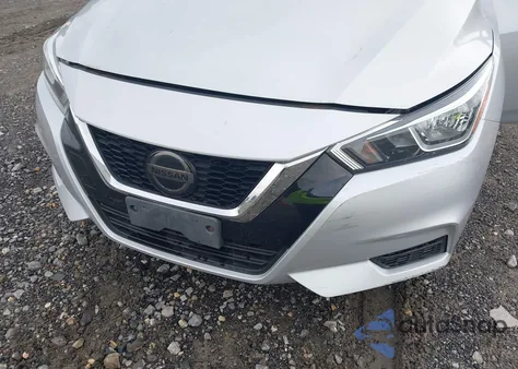 2020 Nissan Versa S Xtronic Cvt z USA, uszkodzony, nr VIN 3N1CN8DV7LL818130